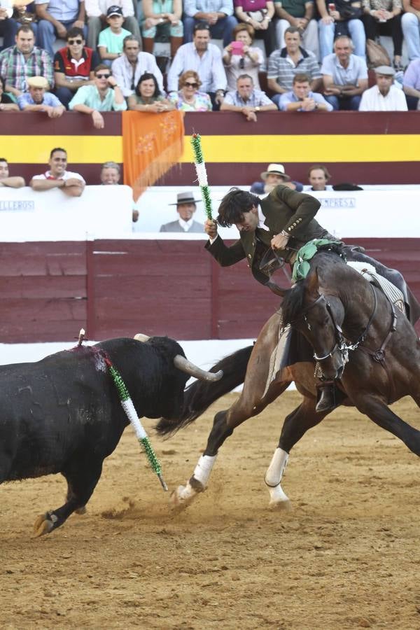 Pablo Hermoso de Mendoza, Diego Ventura y Andrés Romero entusiasman en Zafra