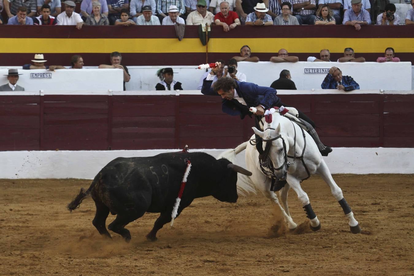 Pablo Hermoso de Mendoza, Diego Ventura y Andrés Romero entusiasman en Zafra