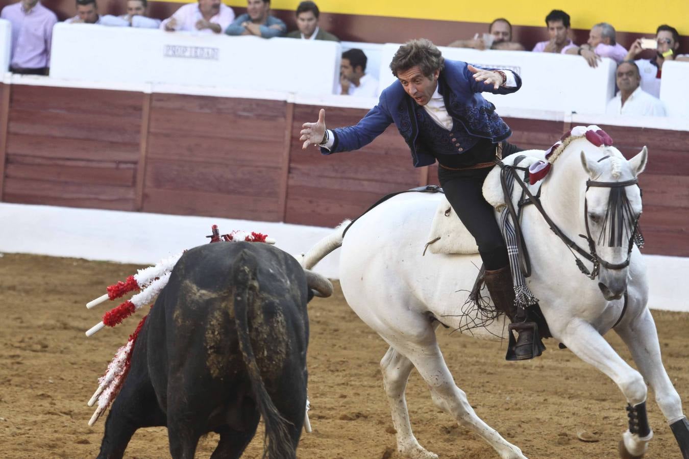 Pablo Hermoso de Mendoza, Diego Ventura y Andrés Romero entusiasman en Zafra