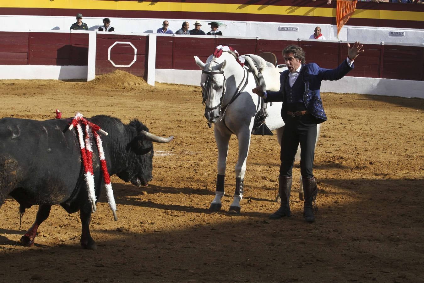 Pablo Hermoso de Mendoza, Diego Ventura y Andrés Romero entusiasman en Zafra