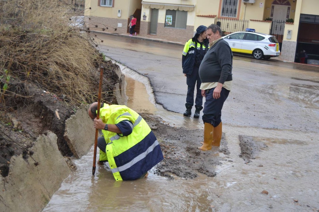 Lunes 13 de octubre: Continua la inestabilidad con fuertes lluvias en Extremadura, especialmente en la provincia de Badajoz. Foto: Pakopí