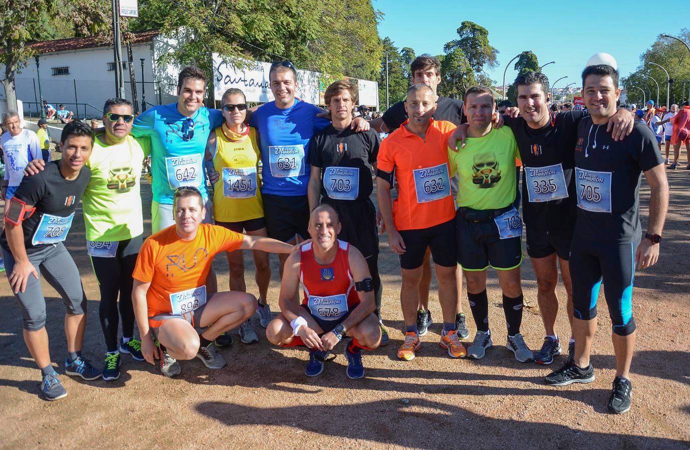 Salida de la Media Maratón Elvas-Badajoz