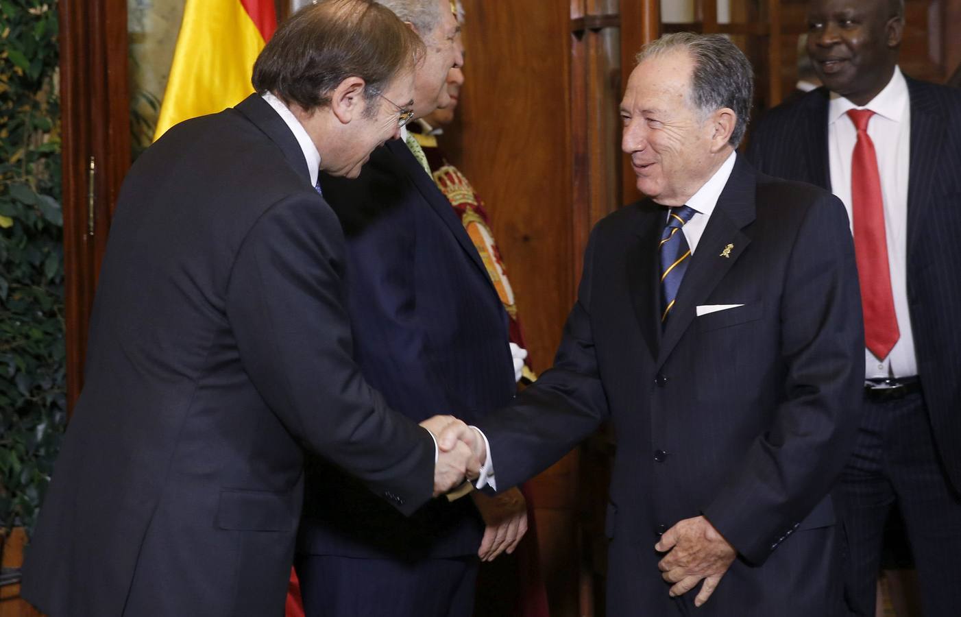 El director del Centro Nacional de Inteligencia, Félix Roldán, ha sido otro de los invitados al 36 aniversario de la Constitución.