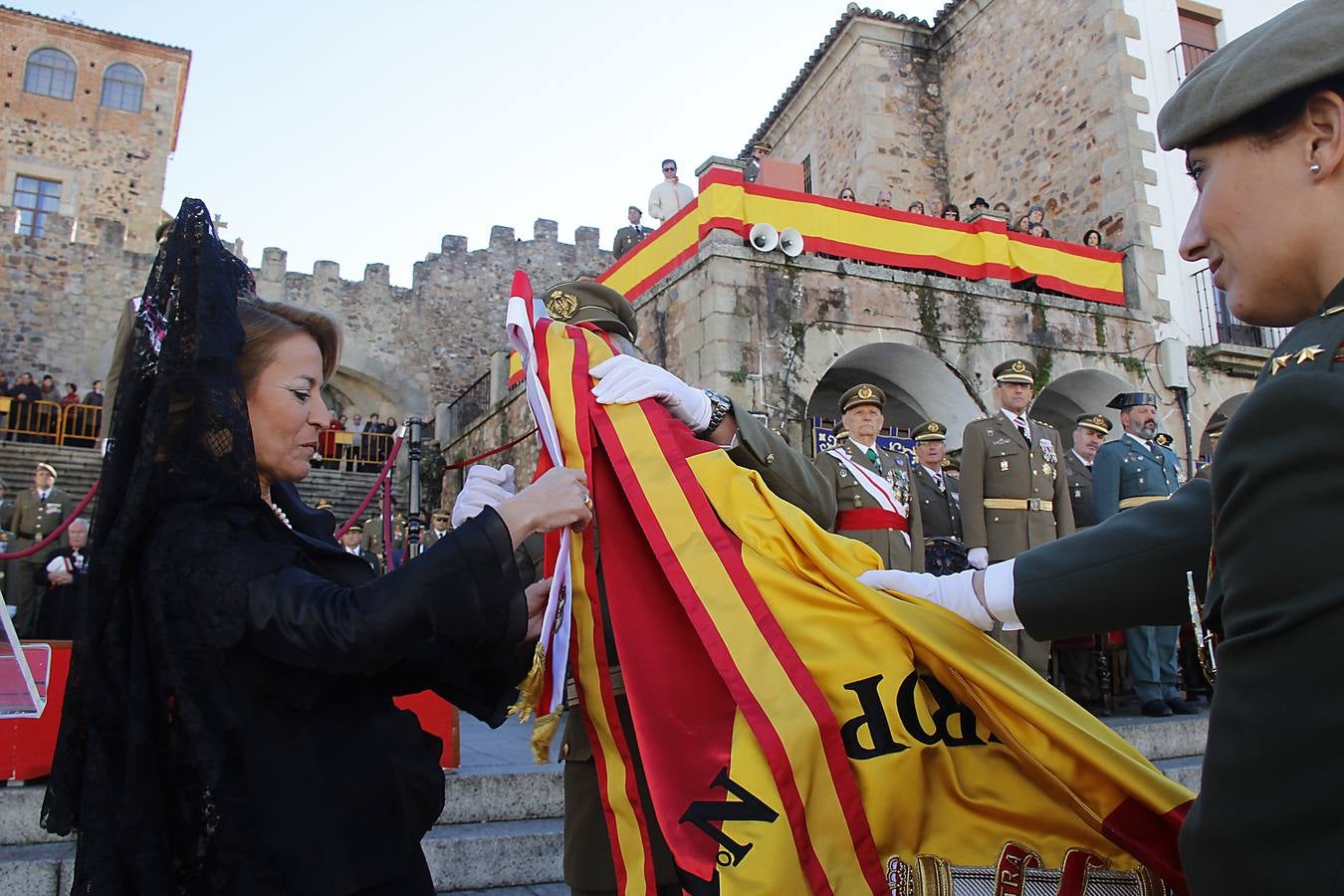 El Cefot celebra sus 50 años con un acto en la Plaza Mayor de Cáceres