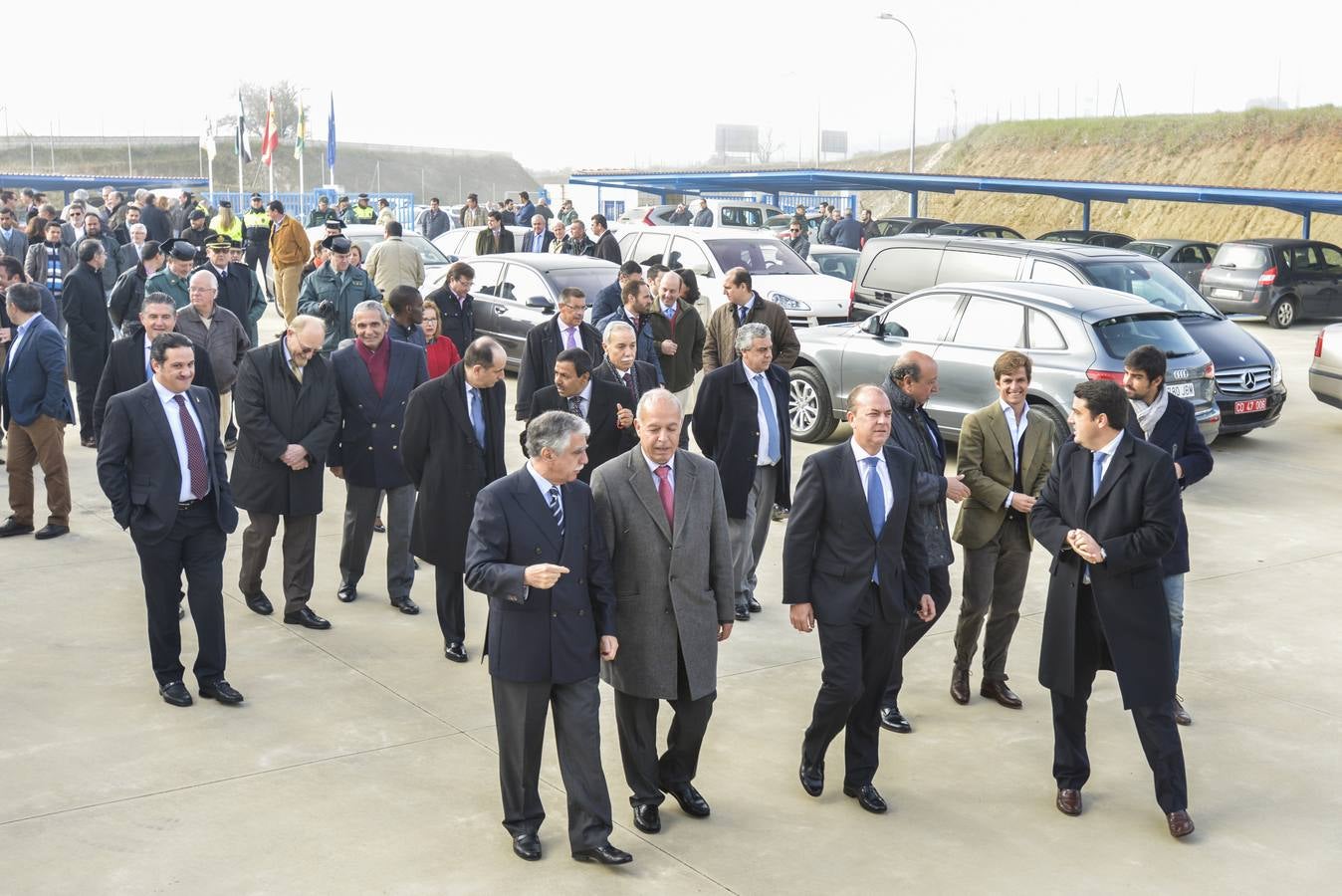 Inauguración del nuevo matadero de Olivenza