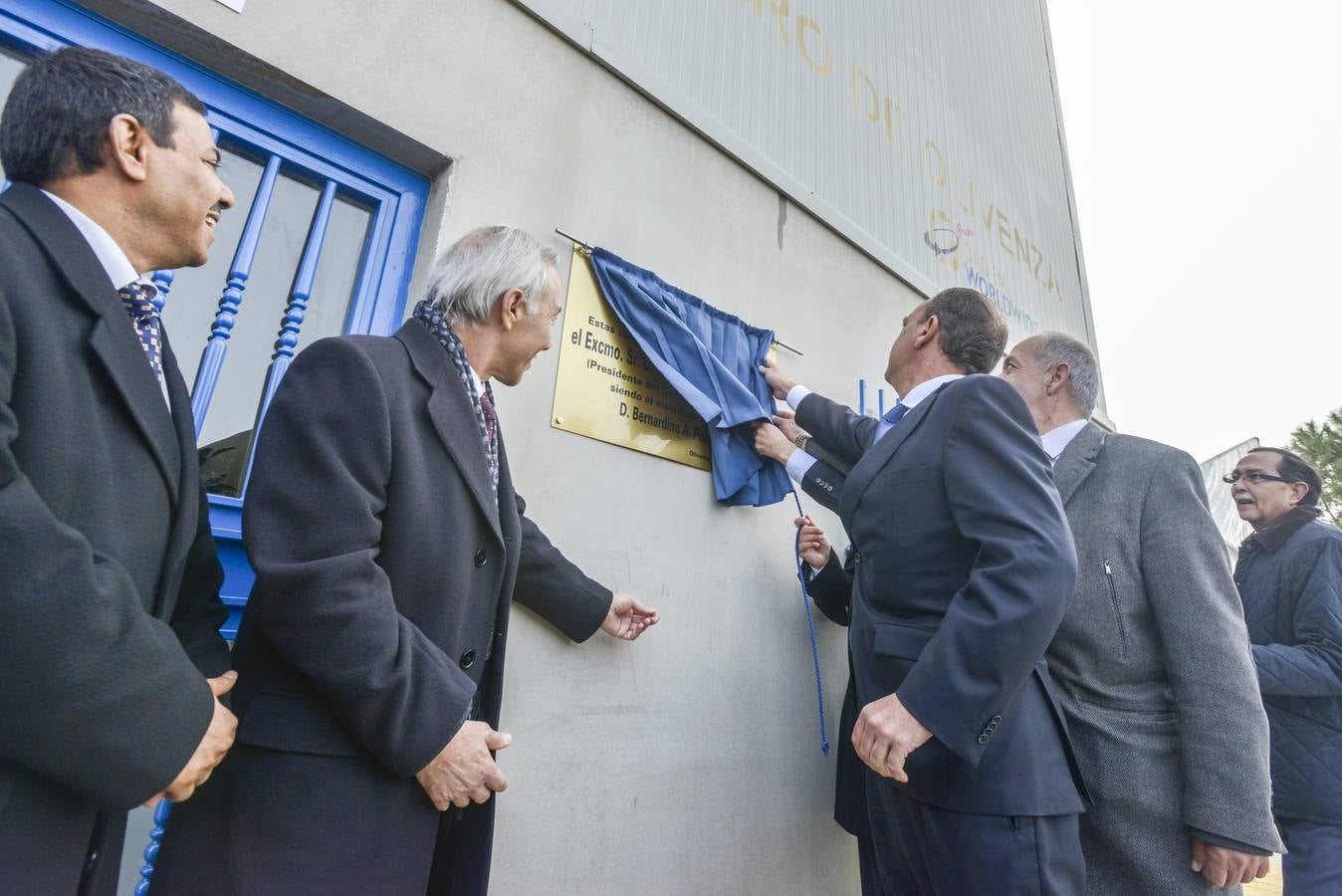 Inauguración del nuevo matadero de Olivenza