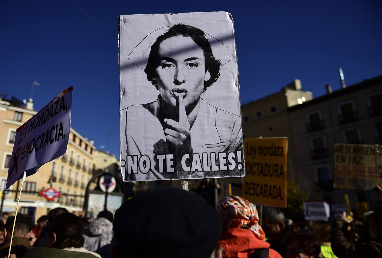 «¡No nos callarán!»