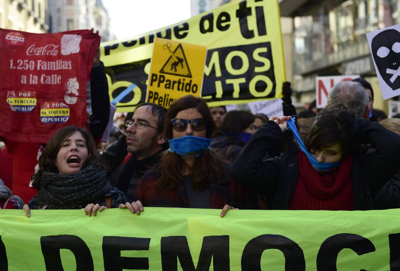 «¡No nos callarán!»