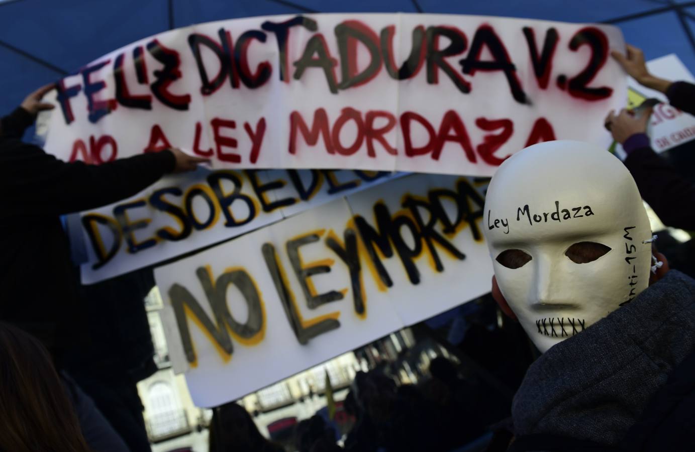 «¡No nos callarán!»