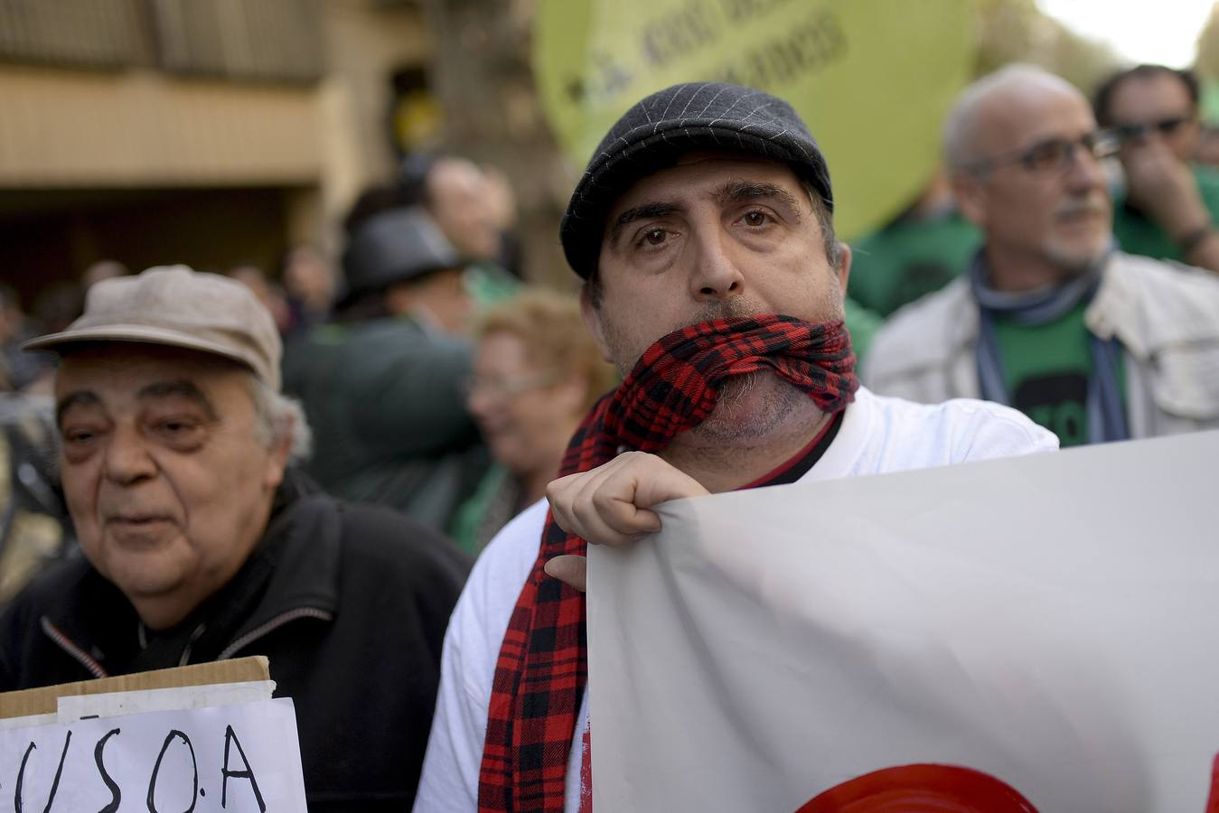 «¡No nos callarán!»