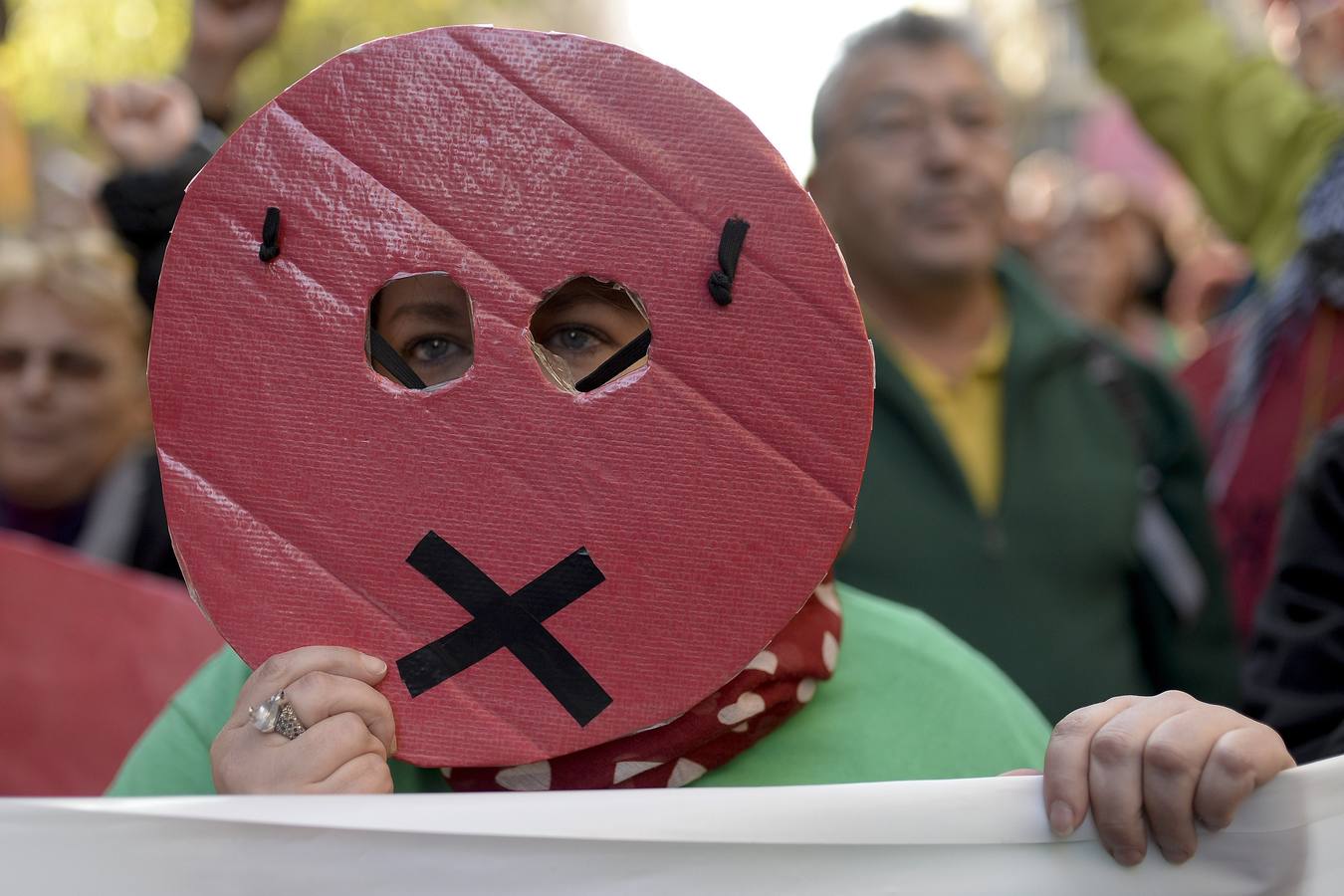 «¡No nos callarán!»