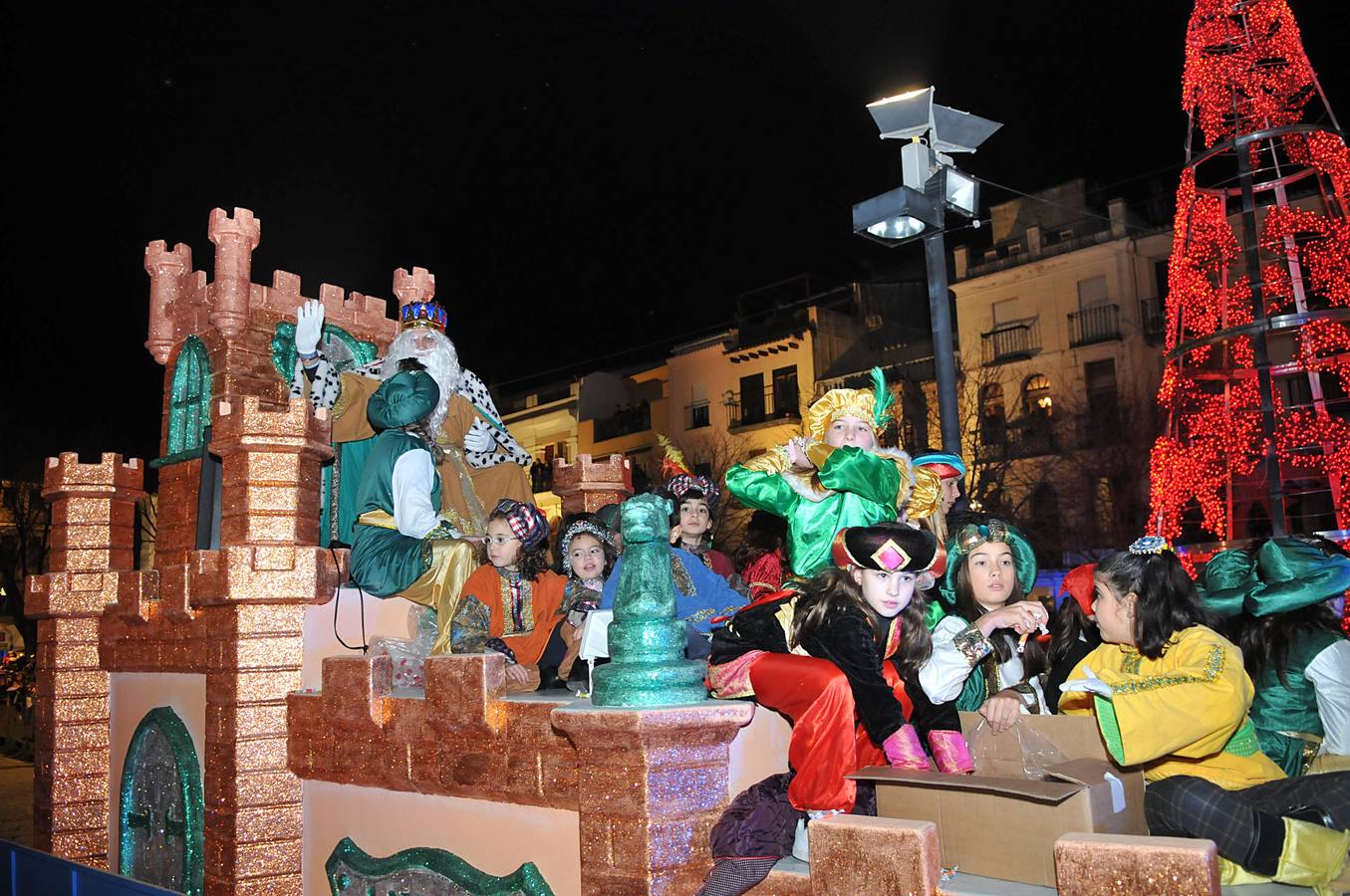 Los Reyes Magos recorren Cáceres y Plasencia