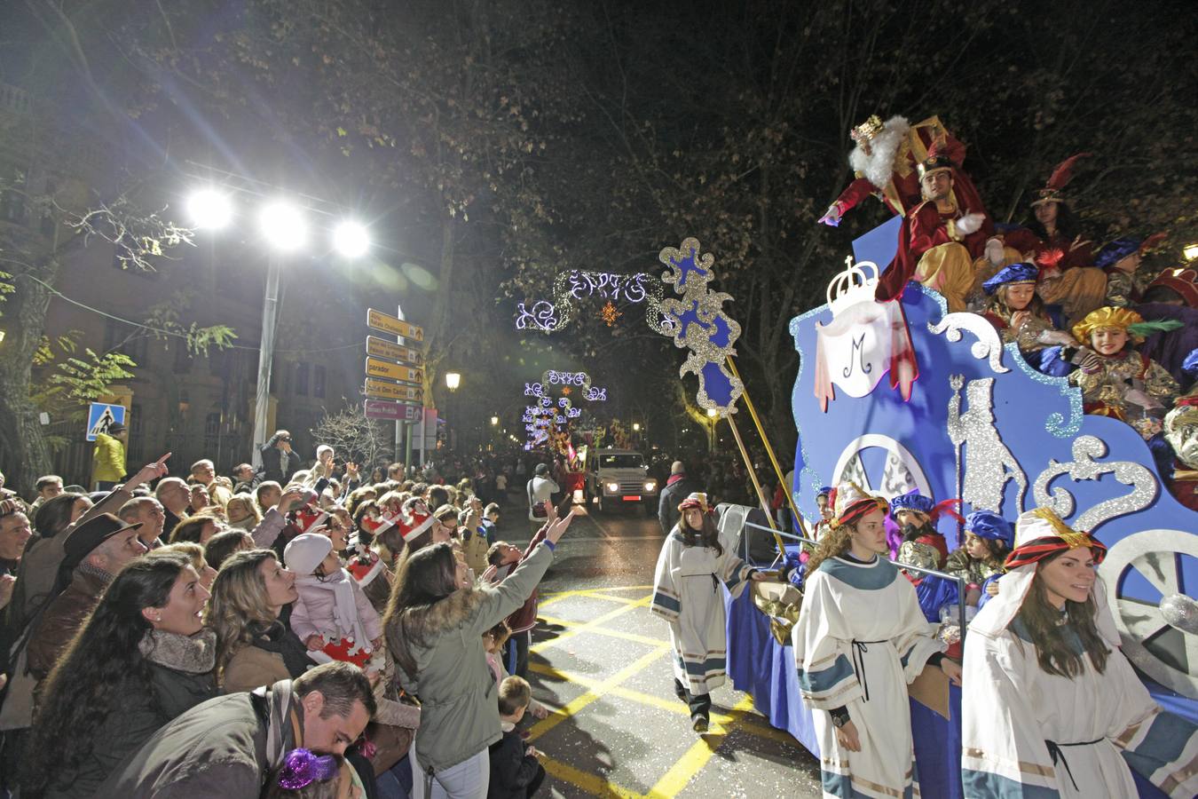Los Reyes Magos recorren Cáceres y Plasencia