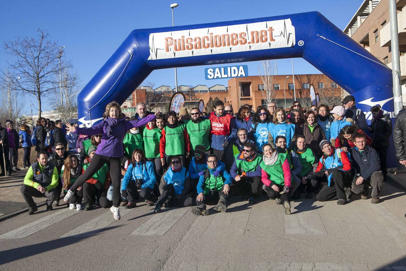 1.200 personas han participado en la ruta solidaria de la Vereína