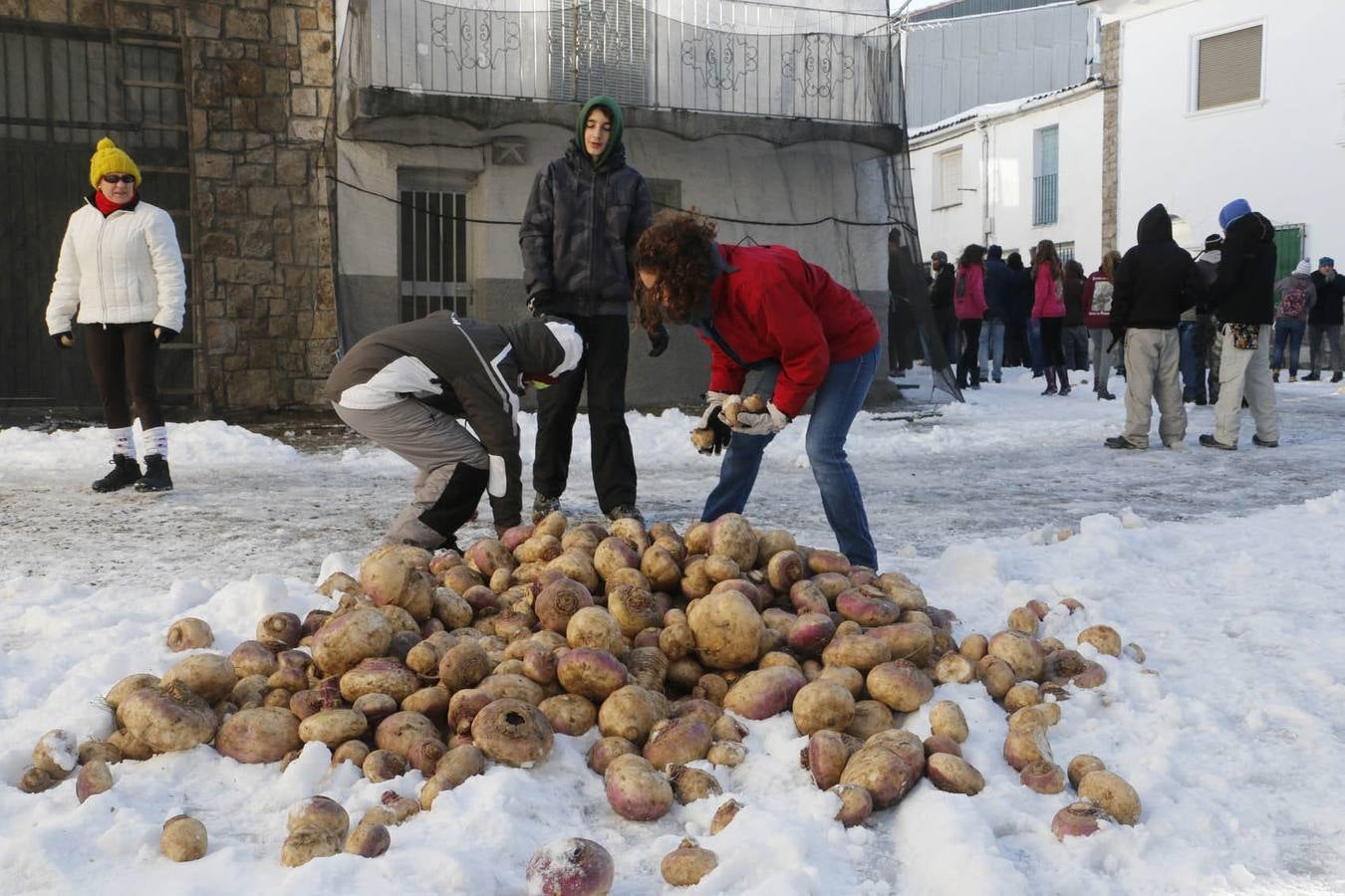 Piornal estrena a &quot;nabazo limpio&quot; la declaración nacional de Jarramplas