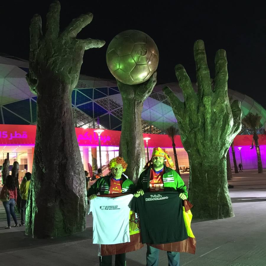 Gargantas extremeñas pagadas por Catar para animar a la Roja