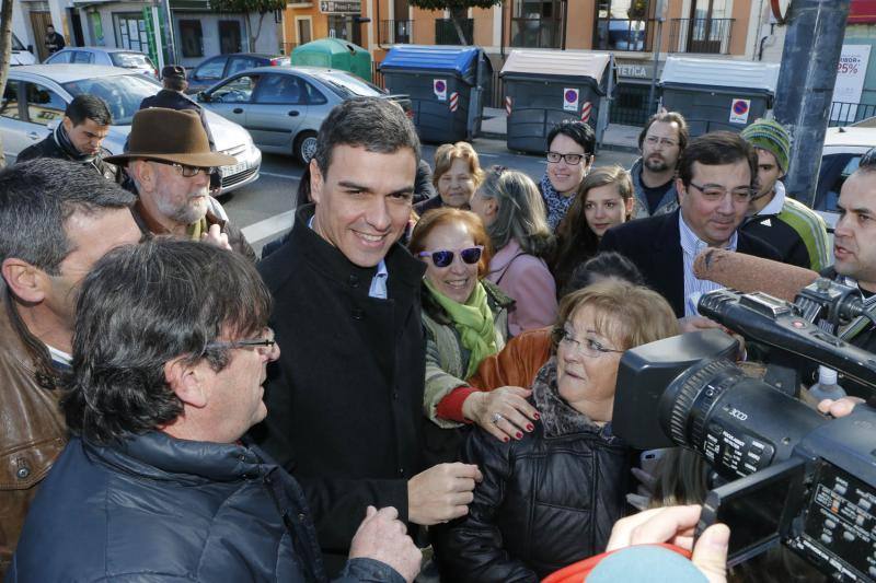 Pedro Sánchez, en Plasencia