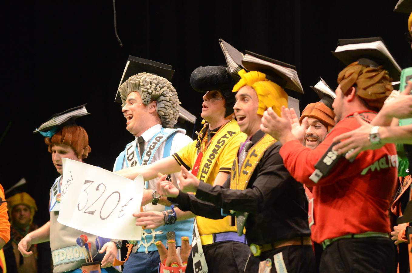 Última noche de semifinales del concurso de murgas