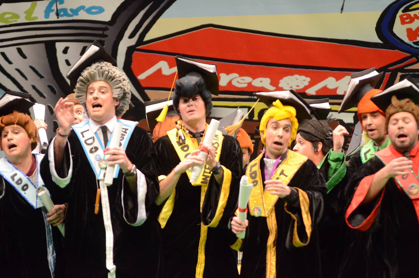 Última noche de semifinales del concurso de murgas