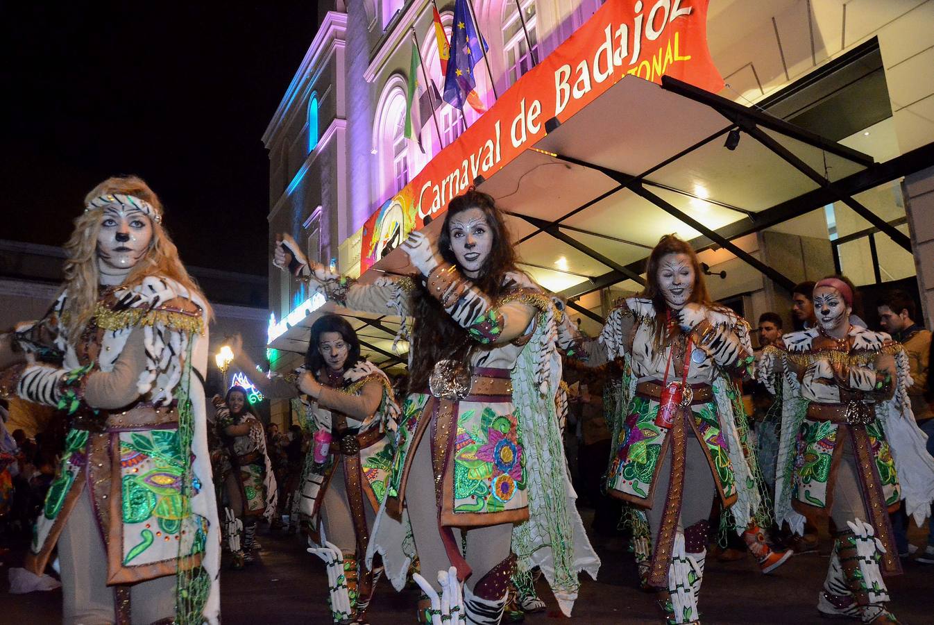 Pregón de Copio y ambiente en el viernes de Carnaval