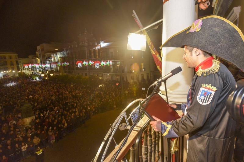 Pregón de Copio y ambiente en el viernes de Carnaval