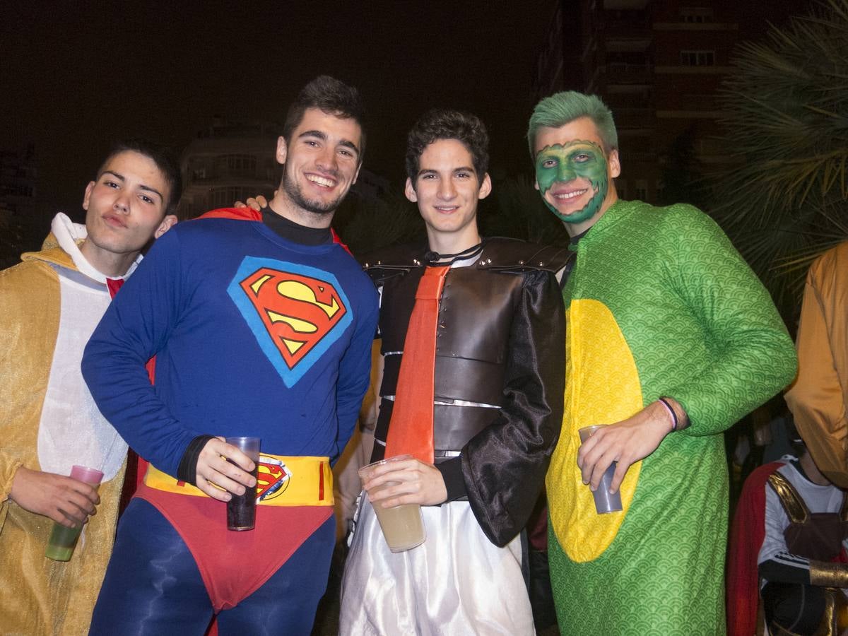 Ambiente nocturno en el sábado de Carnaval