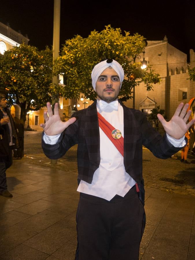 Ambiente nocturno en el sábado de Carnaval