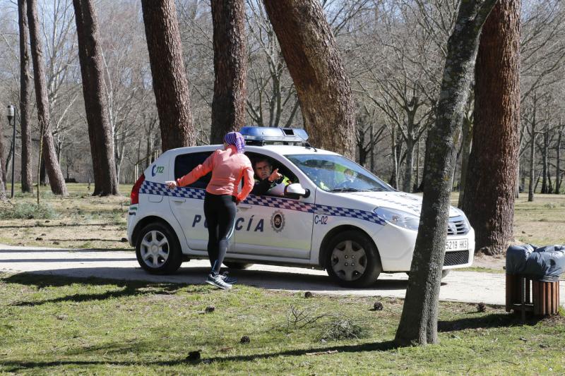 Efectos del temporal en Plasencia