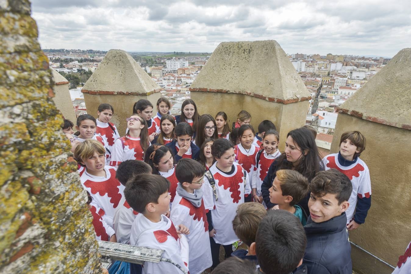 Jueves, 19 de marzo. Badajoz se convierte en la capital española de de las Matemáticas. 77 alumnos de toda España se miden en la Olimpiada Matemática, donde se valora el talento y la intuición de los participantes. Fotografías: Casimiro Moreno.