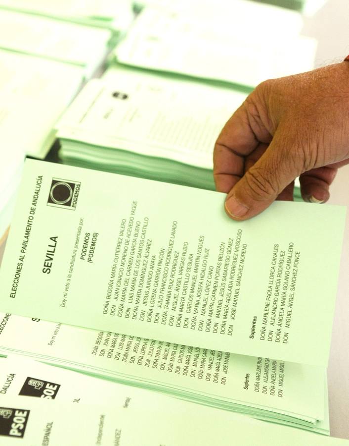 La jornada electoral, en imágenes