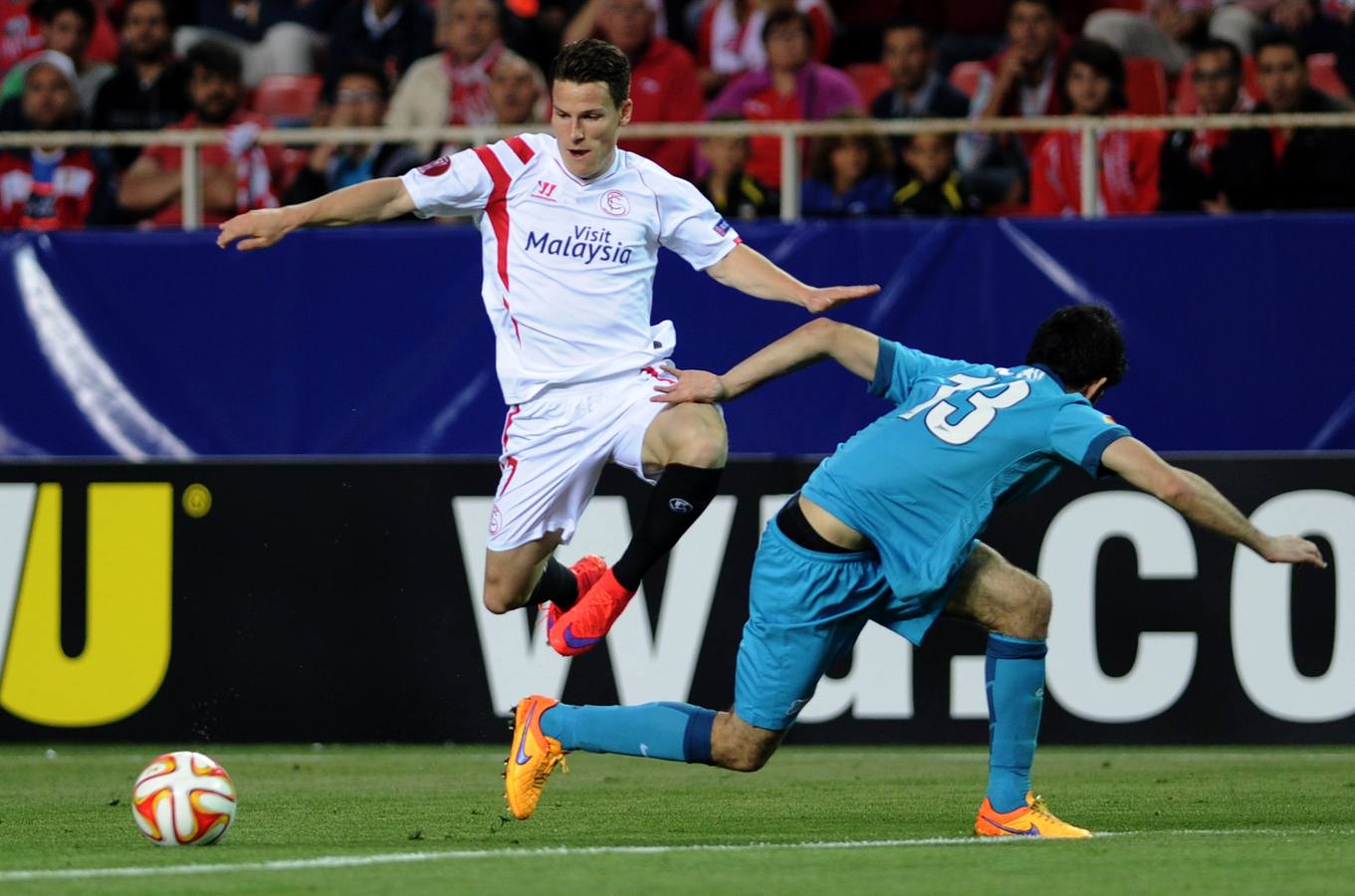 Las mejores imágenes del Sevilla-Zenit