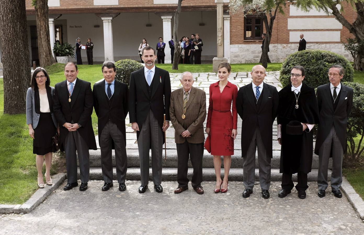 Los Reyes presiden la ceremonia de entrega del Cervantes 2014