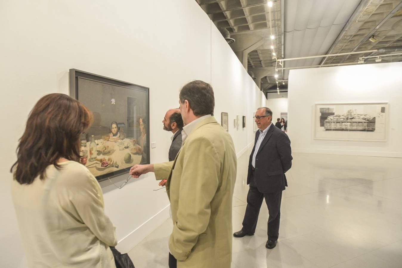 El MEIAC se abre a la pintura española