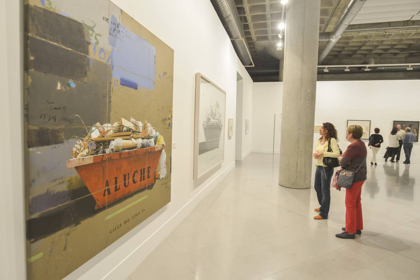 El MEIAC se abre a la pintura española