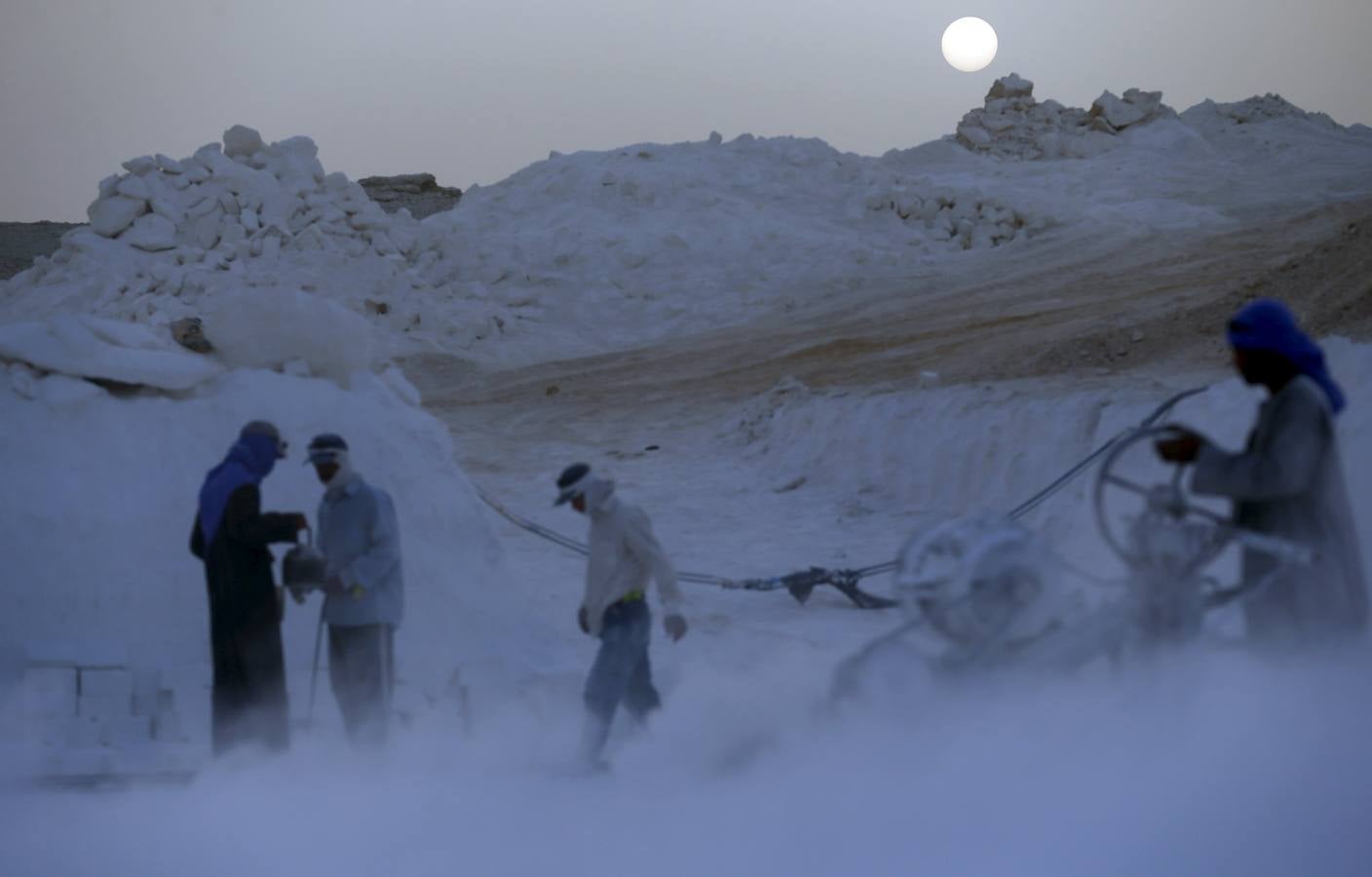 Las canteras blancas de Minya