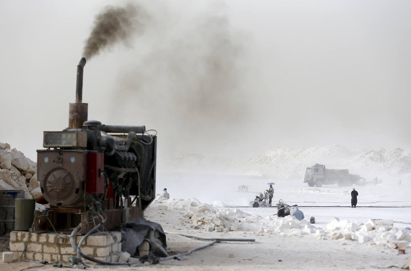 Las canteras blancas de Minya