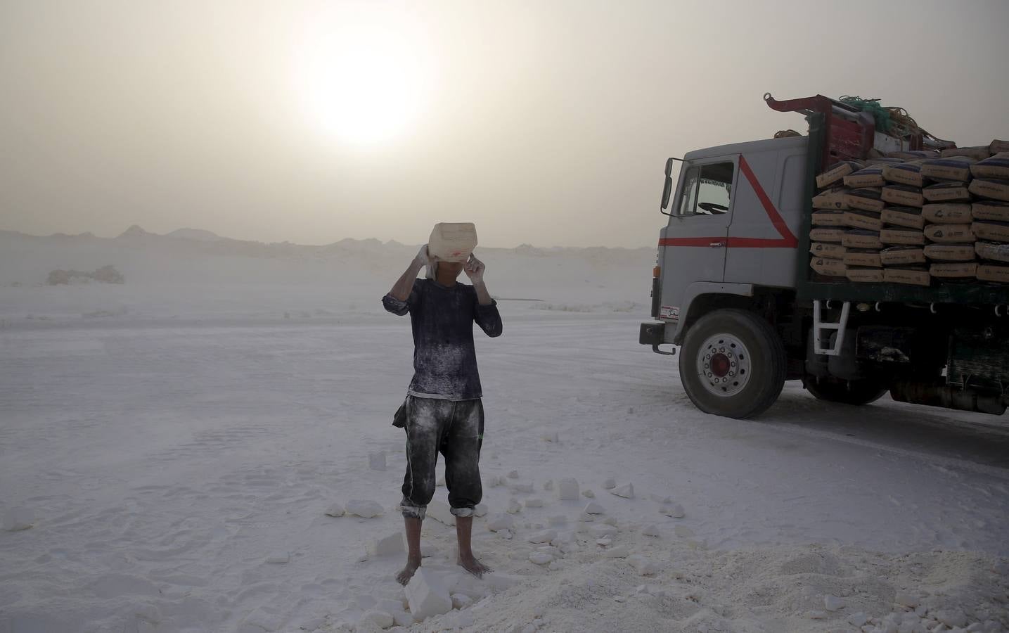 Las canteras blancas de Minya