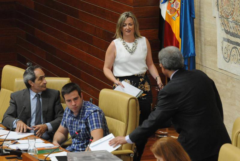 Primera sesión de la Asamblea de Extremadura