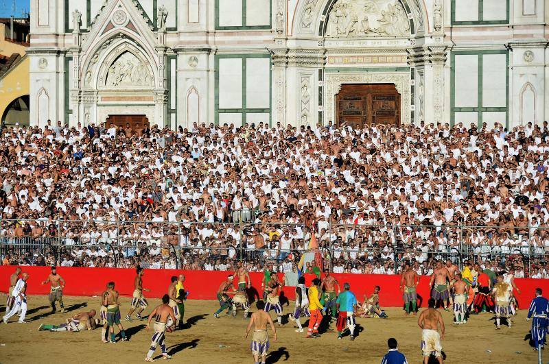 El calcio histórico, centenaria tradición que sigue viva en Florencia