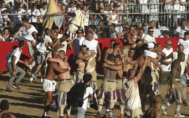 El calcio histórico, centenaria tradición que sigue viva en Florencia