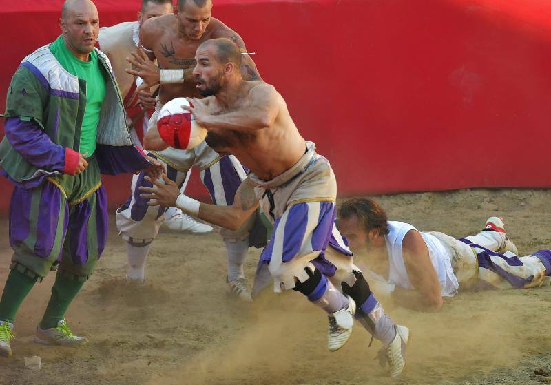 El calcio histórico, centenaria tradición que sigue viva en Florencia