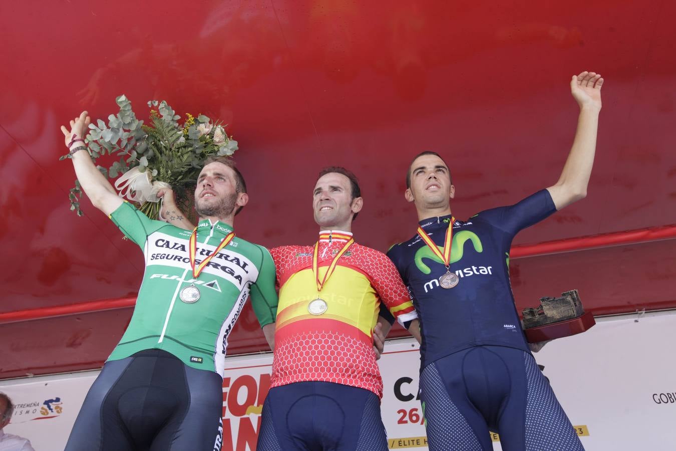 Valverde, campeón de España de ciclismo en ruta