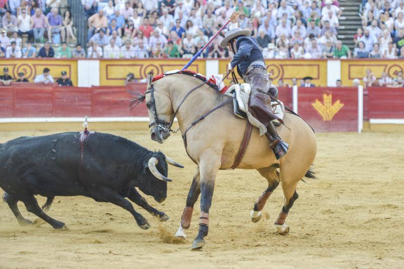 Las mejores imágenes de la corrida de rejones