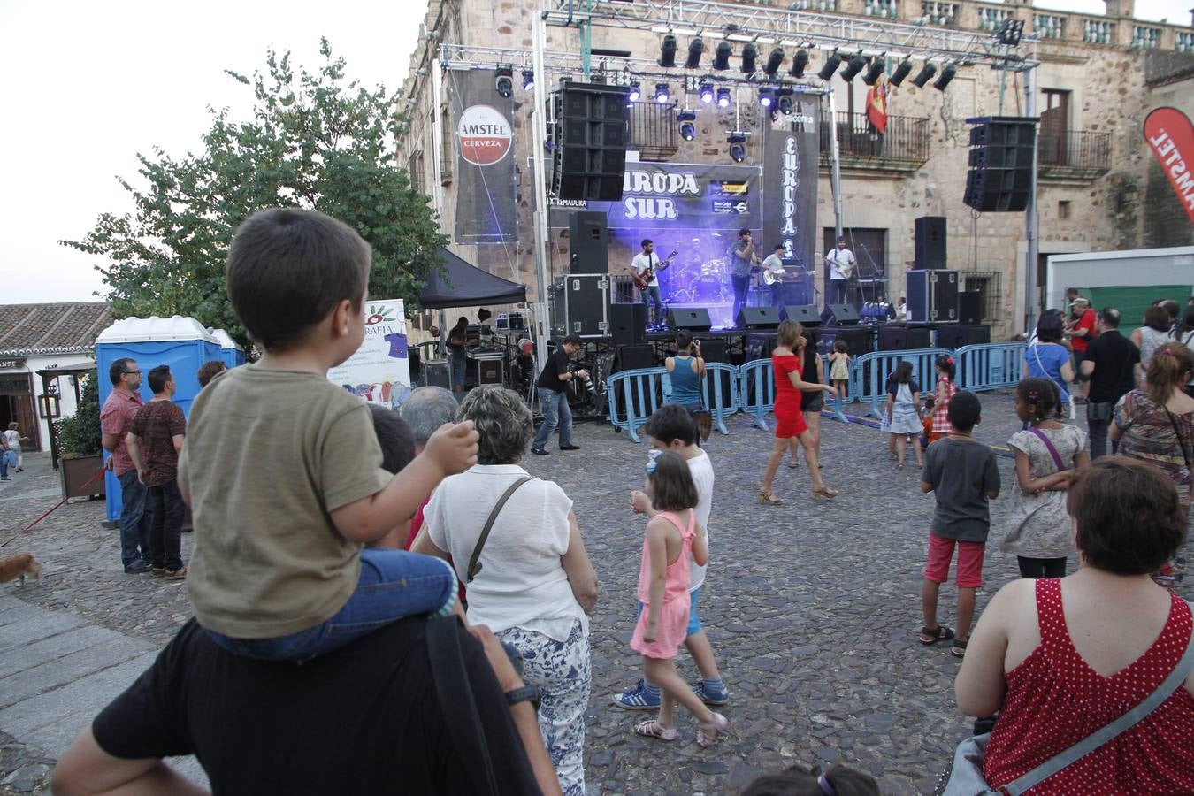 Primer día del Festival Europa Sur en Cáceres