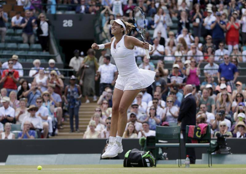 Las mejores imágenes del Muguruza-Bacsinszky