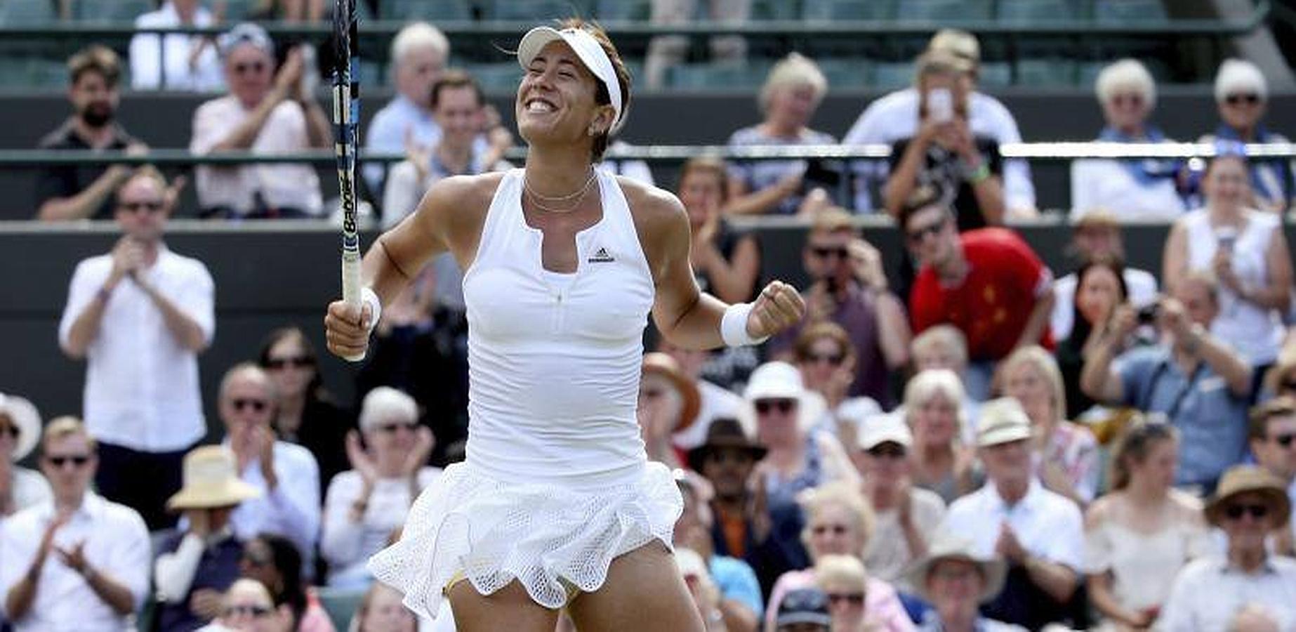 Las mejores imágenes del Muguruza-Bacsinszky