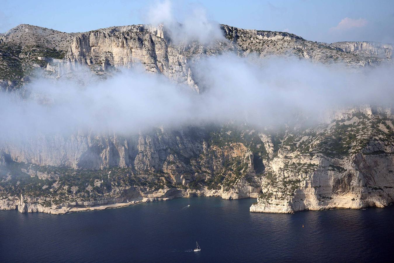 Parque Nacional de Calanques de la ciudad de Marsella