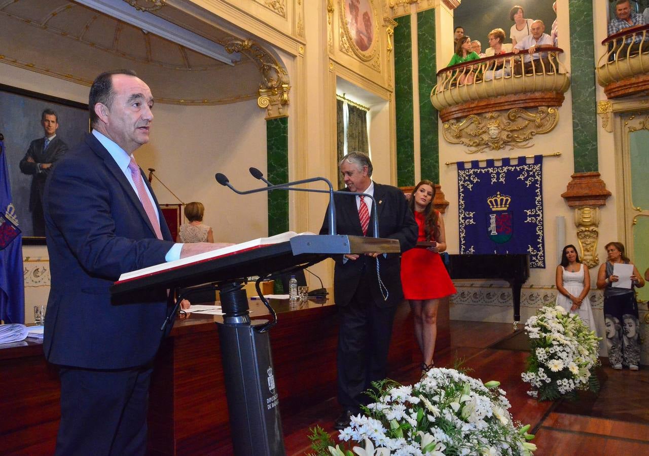 Toma de posesión de Miguel Ángel Gallardo como presidente de la Diputación de Badajoz