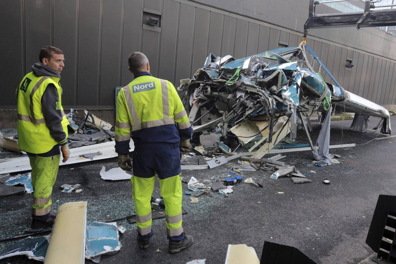 Accidente de un autobús español en Francia