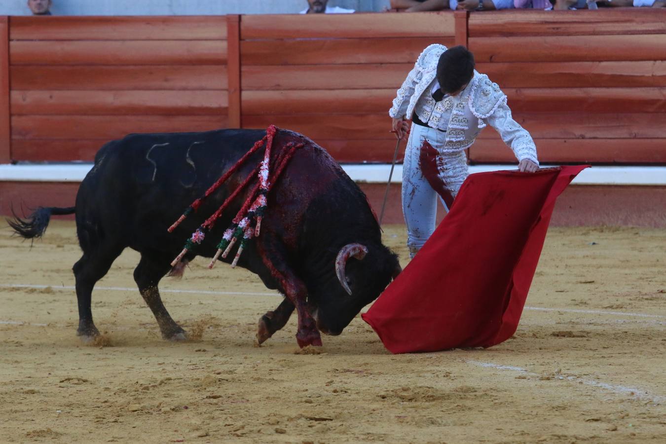 Perera y Garrido salen a hombros en Don Benito tras cortar seis orejas